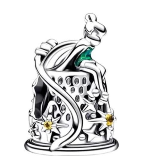 berloque charm tinker bell   prata 925