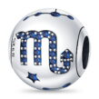 berloque charm signo escorpio  prata 925