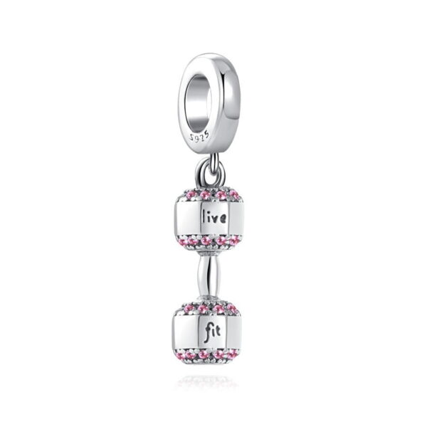 berloque charm live fit  prata 925