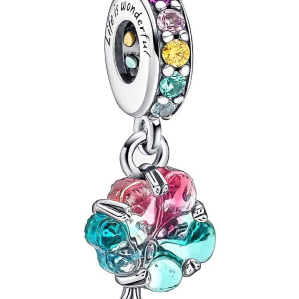 berloque charm wonderful life  prata 925