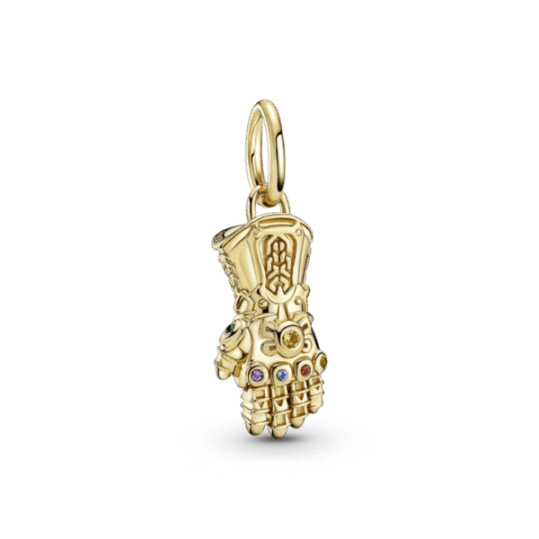 berloque charm manopla do infinito  prata 925