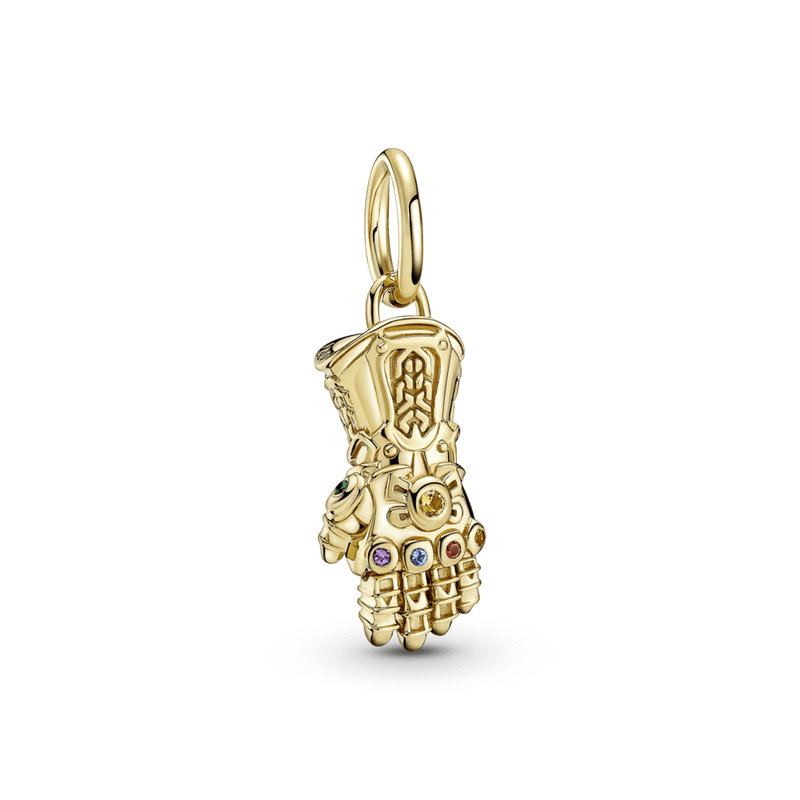berloque charm manopla do infinito  prata 925