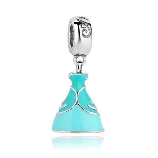 berloque em prata  charm coleo princesas ariel