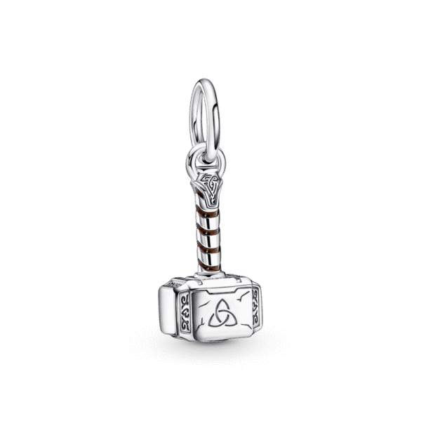berloque charm mjolnir thor  prata 925