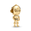 berloque charm c3po  prata 925