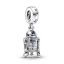 berloque charm r2d2  prata 925