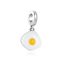 berloque charm ovo  prata 925