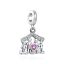 berloque charm home  prata 925