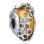 berloque charm murano bee  prata 925