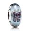 berloque charm murano  prata 925