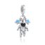 berloque charm astronauta  prata 925