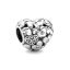 berloque charm love  prata 925