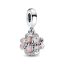 berloque charm friends  prata 925