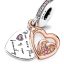 berloque charm me  prata 925