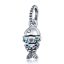 berloque charm fish  prata 925