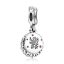 berloque charm grifinoria  prata 925