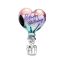 berloque charm happy birthday  prata 925