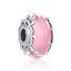 berloque charm pink 2  prata 925