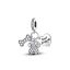 berloque charm best friend  prata 925