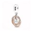 berloque charm sempre juntos  prata 925