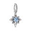 berloque charm star  prata 925